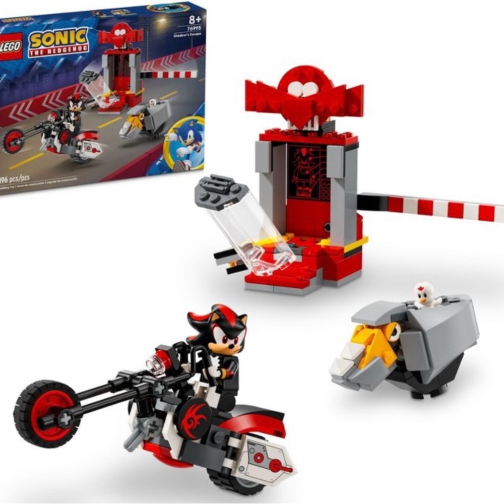 Lego Red and Gray Building Set for Creative Play